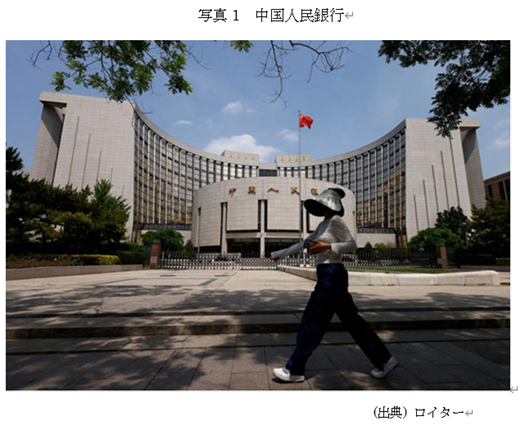 写真1 中国人民銀行