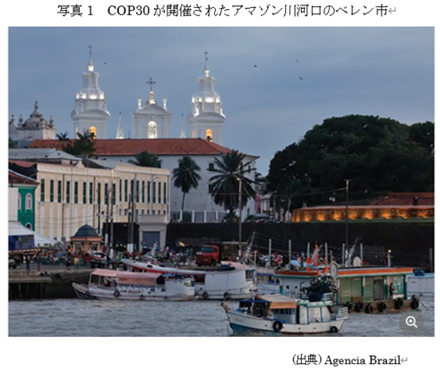 写真1 COP30首脳級会合